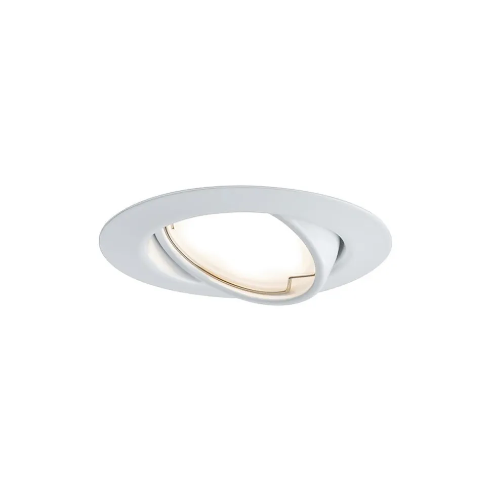 Paulmann Inbouwspot Base Wit Rond 5W Kantelbaar