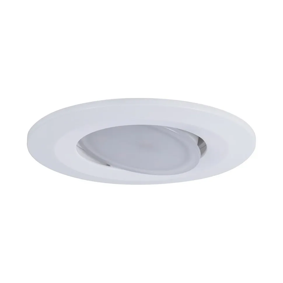 Paulmann Inbouwspot Calla Mat Wit Rond 6W Kantelbaar IP65