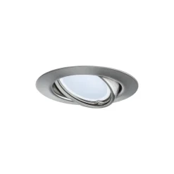 Paulmann Inbouwspot EBL Base Geborsteld RVS Rond 5W Kantelbaar 3st