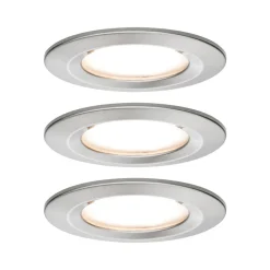Paulmann Inbouwspot Nova Coin Rond 3-stap Dimbaar Vast 3st