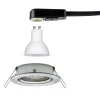 Paulmann Inbouwspot Nova Geborsteld RVS Rond 6,5W 3-Stap Dimbaar Kantelbaar