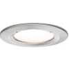 Paulmann Inbouwspot Nova Geborsteld RVS Rond 6,5W IP44