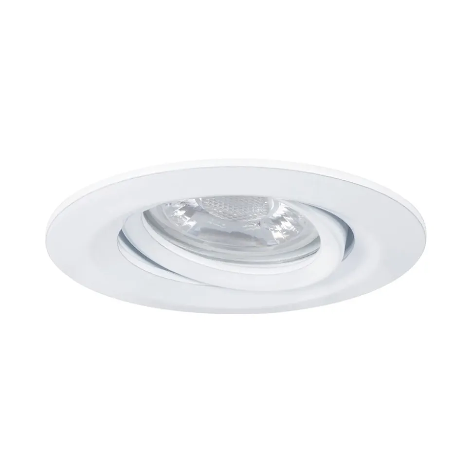 Paulmann Inbouwspot Nova Mini Mat Wit Rond 4W Zwenkbaar