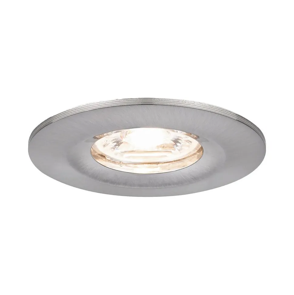Paulmann Inbouwspot Nova Mini Geborsteld RVS 4W IP44