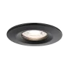 Paulmann Inbouwspot Nova Mini Mat Zwart Rond 4W IP44 3st