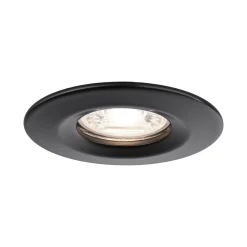 Paulmann Inbouwspot Nova Mini Mat Zwart Rond 4W IP44 3st
