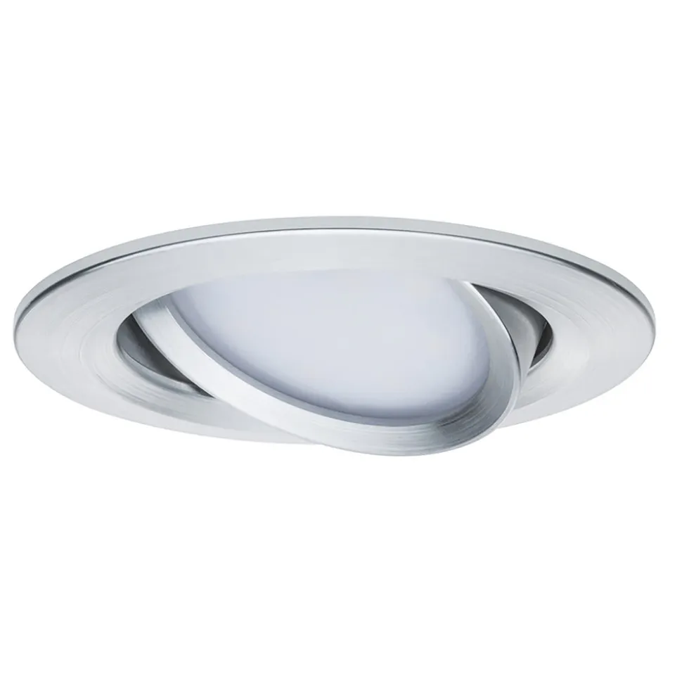 Paulmann Inbouwspot Nova Plus Aluminium Rond 6W Dimbaar Kantelbaar