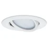 Paulmann Inbouwspot Nova Plus Mat Wit Rond 6W Dimbaar Kantelbaar IP65