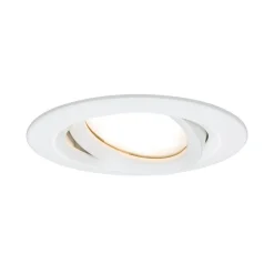 Paulmann Inbouwspot Nova Plus Mat Wit Rond 6W Dimbaar Kantelbaar IP65