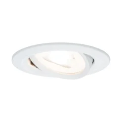 Paulmann Inbouwspot  Nova Wit Rond 6,5W 3-Stap Dimbaar Kantelbaar