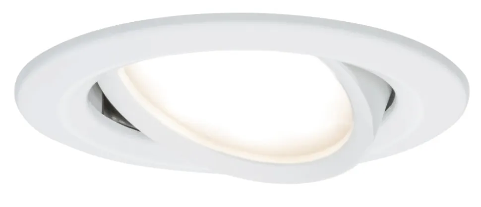 Paulmann Inbouwspot Premium EBL Wit Mat Rond 6,8W Kantelbaar