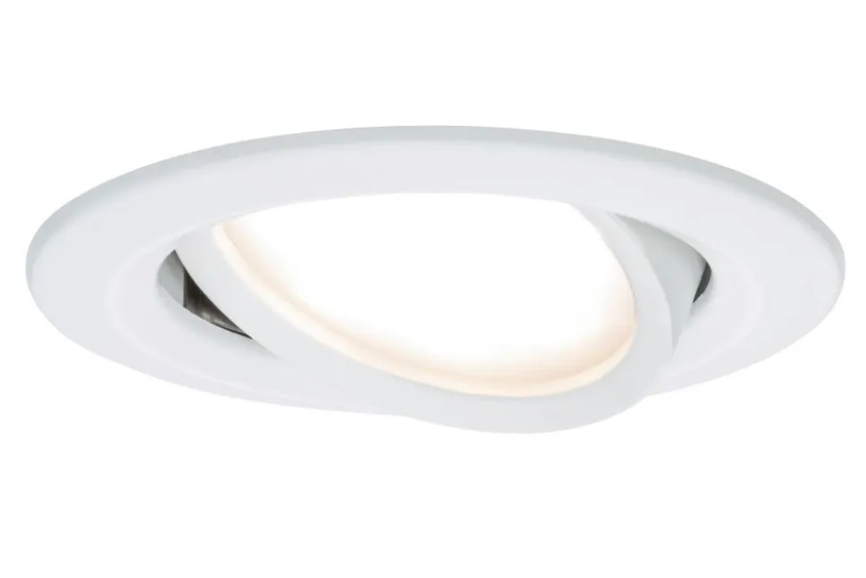 Paulmann Inbouwspot Premium EBL Wit Rond 6,8W Kantelbaar 3st