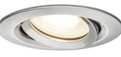 Paulmann Inbouwspot Premium IBL Geborsteld RVS Rond 7W Kantelbaar IP65 3st