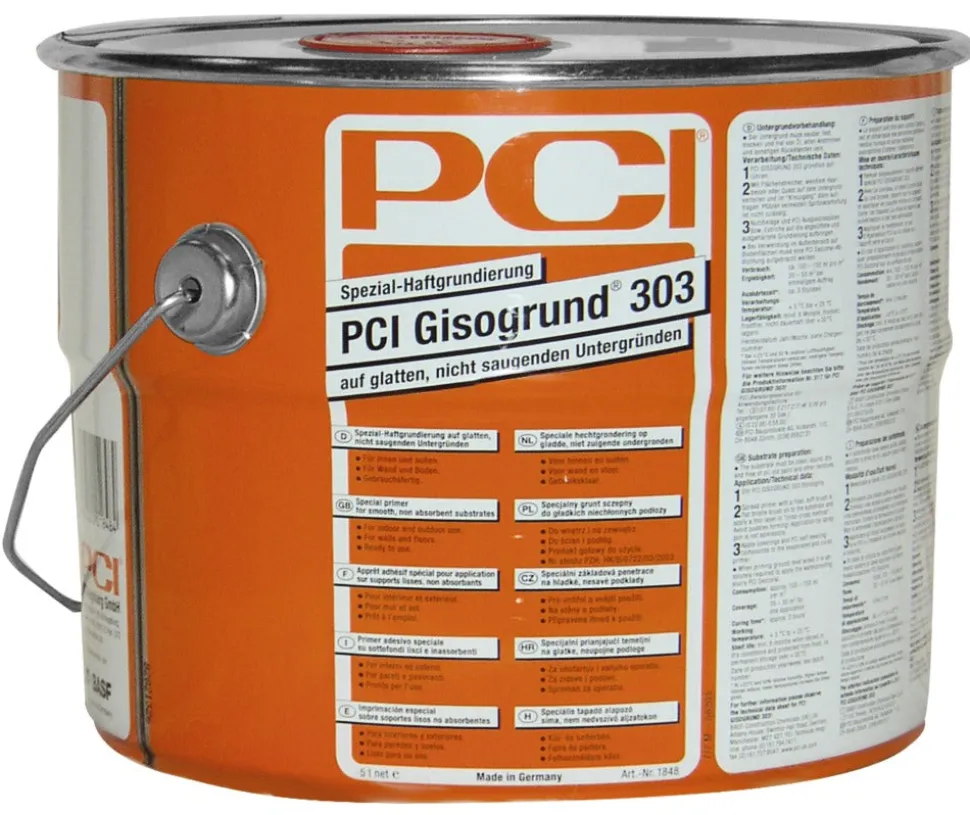 PCI Gisogrund 303 Primer Niet Poreuze Ondergrond 5L