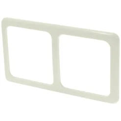 PEHA Afdekraam Standard Inbouw 2-Voudig Polarwit