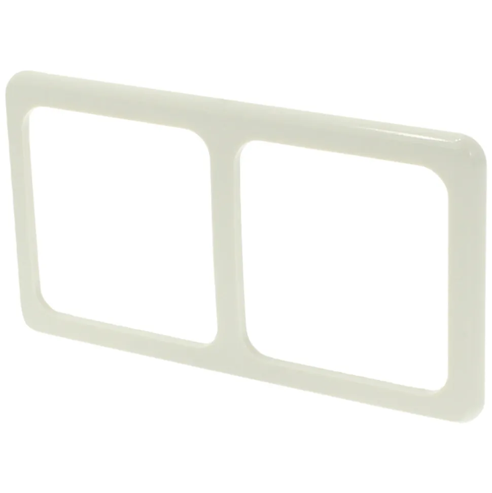 PEHA Afdekraam Standard Inbouw 2-Voudig Polarwit