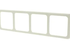 PEHA Afdekraam Standard Inbouw 4-Voudig PolarWit