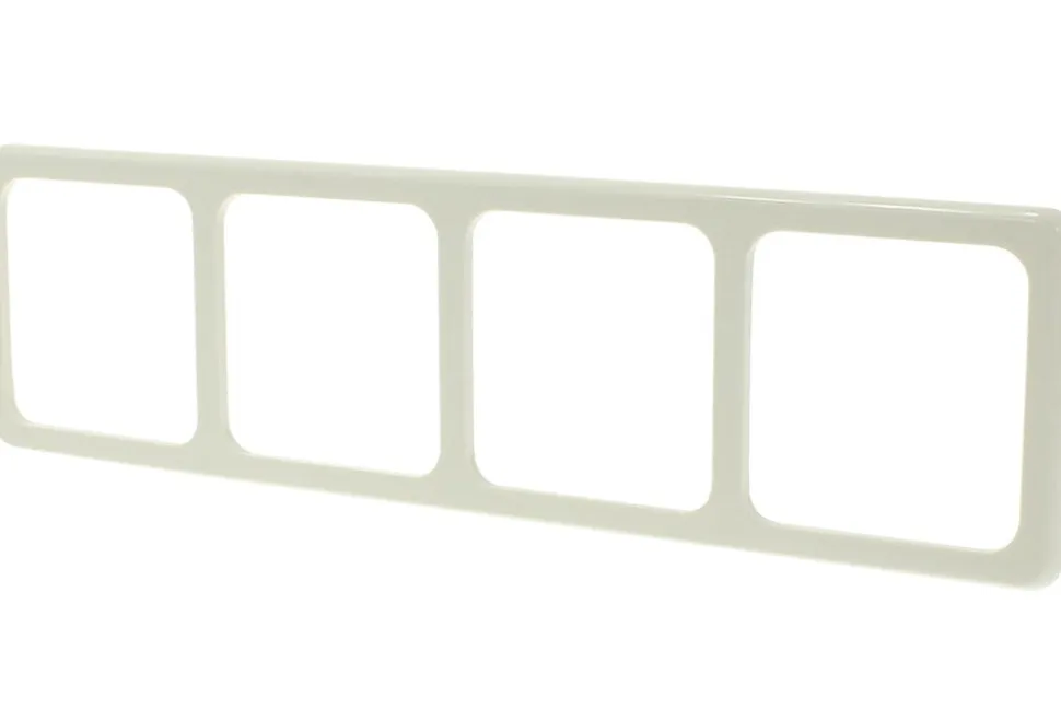 PEHA Afdekraam Standard Inbouw 4-Voudig PolarWit