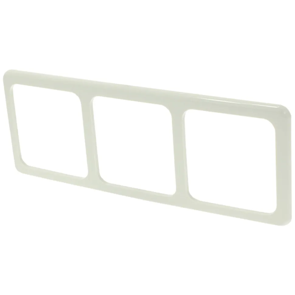 PEHA Afdekraam Standard Inbouw 3-Voudig Polarwit