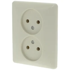 PEHA Contactdoos Standard Inbouw 2-Voudig Polarwit