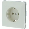 PEHA Contactdoos Standard Inbouw 1-Voudig Randaarde Polarwit