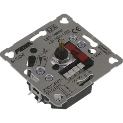 Peha Standaard Inbouw Dimmer LED6-60W Uni 120W Druk/Wissel Element