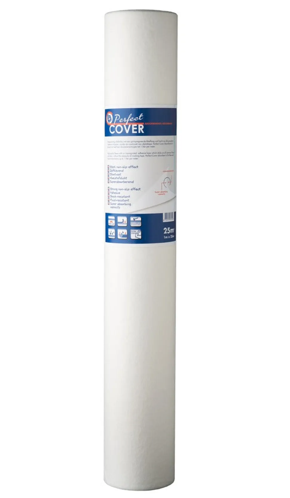 Perfect Cover Afdekvlies Zelfklevend Absorberend 1x25m