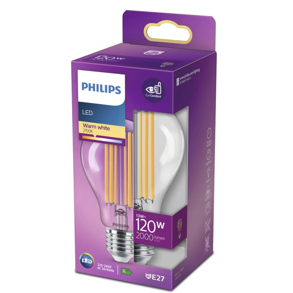 Philips LED Lamp Peer 120W E27 Warmwit Helder