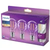 Philips LED Lamp Peer 40W E27 Warmwit Helder 3st