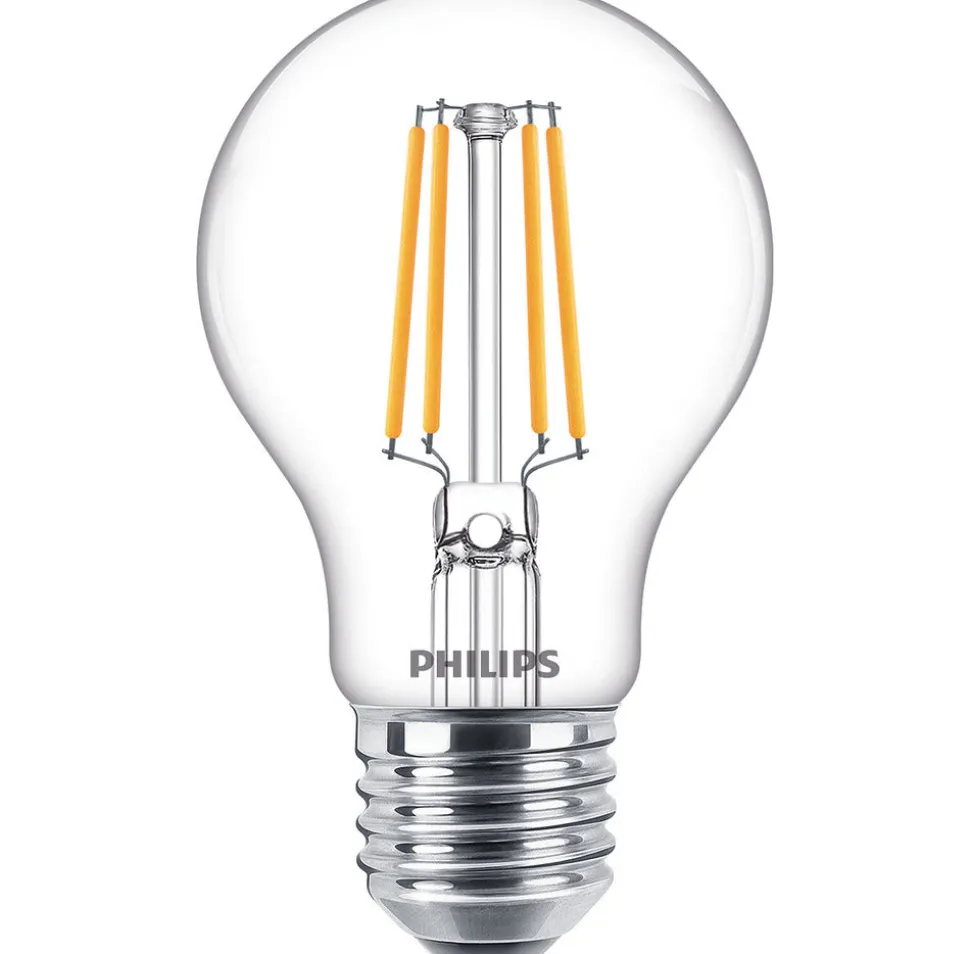 Philips LED Lamp Peer 40W E27 Warmwit Helder 3st