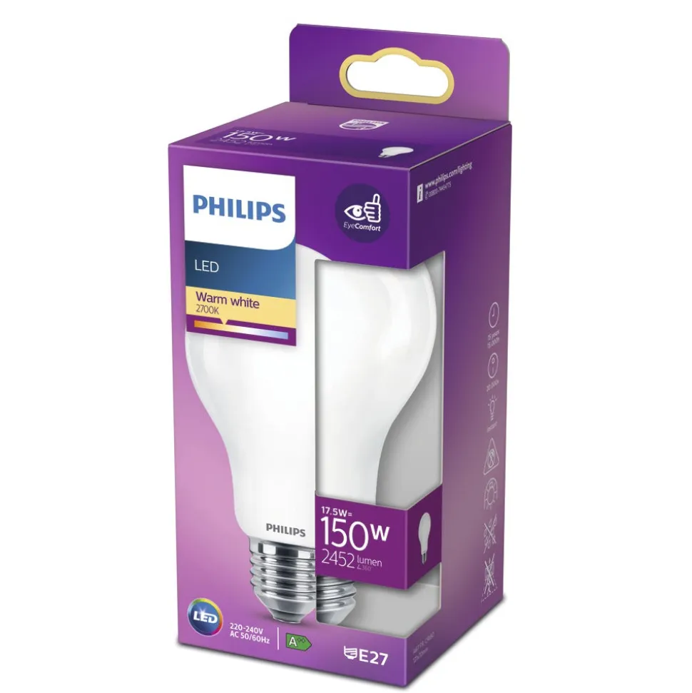 Philips LED Lamp Peer 150W E27 Warmwit Mat