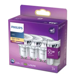 Philips LED Spot Classic 50W GU10 Warmwit 3st