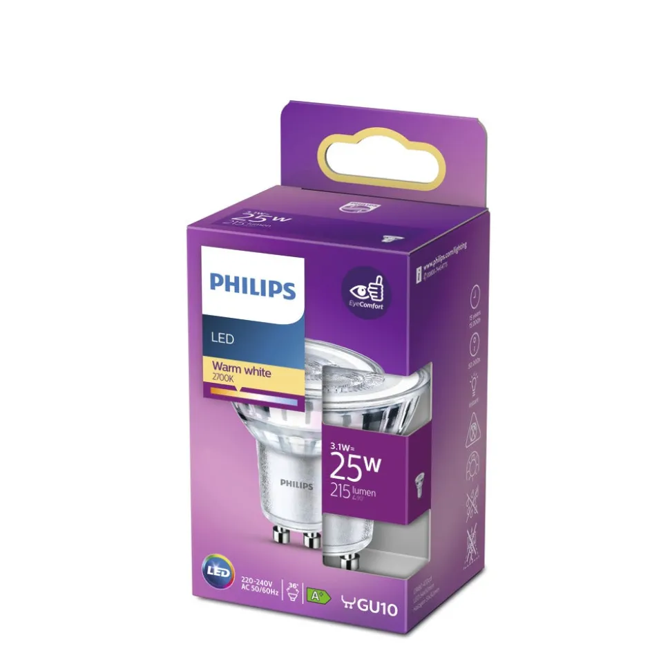 Philips LED Spot 25W GU10 Warmwit