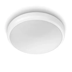 Philips Plafondlamp Doris CL257 Wit Rond 6W IP44 Ø22cm