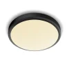 Philips Plafondlamp Doris CL257 Zwart Rond 17W IP44 Ø31,3cm