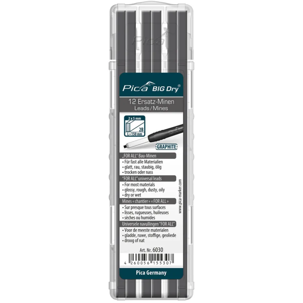 Pica 6030 BIG Dry Navulling grafiet
