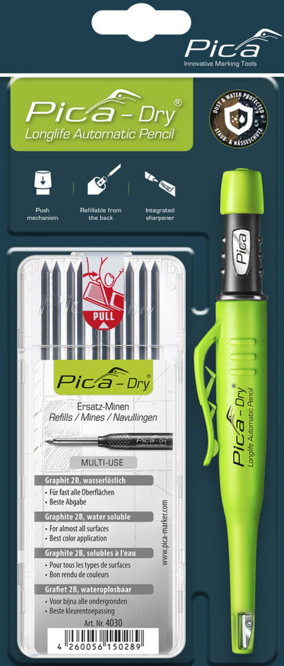 Pica Dry bundel 1x3030 - 1x4030, blister-packed
