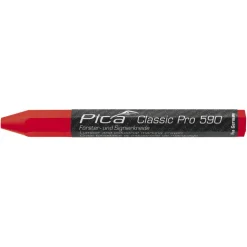Pica 590/40 Markeerkrijt PRO Rood 12cm 12st