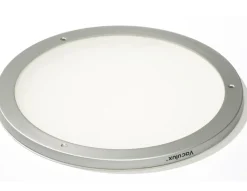 Plafonnière voor daglichtbuis brushed alloy D-350
