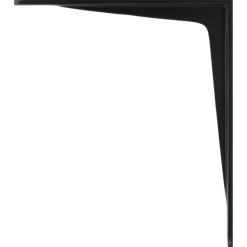 Plankdrager Model 13 Aluminium Mat Zwart 175x200mm