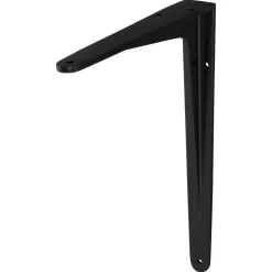 Plankdrager Model 13 Aluminium Mat Zwart 175x200mm