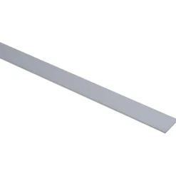 Platprofiel Aluminium Grijs