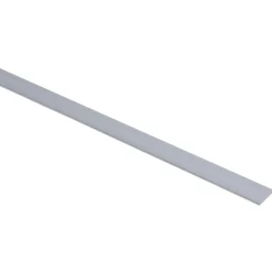 Platprofiel Aluminium Grijs