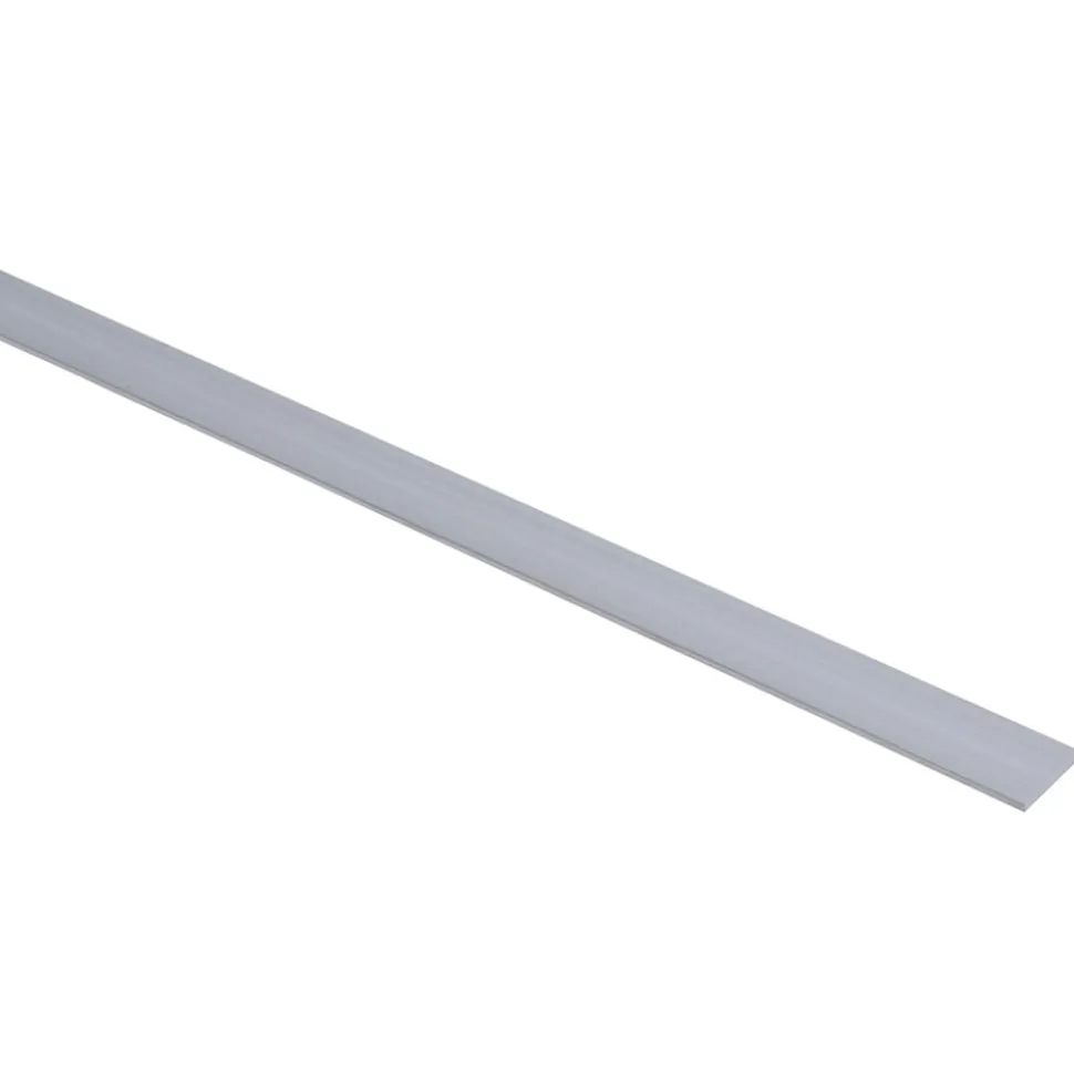 Platprofiel Aluminium Grijs