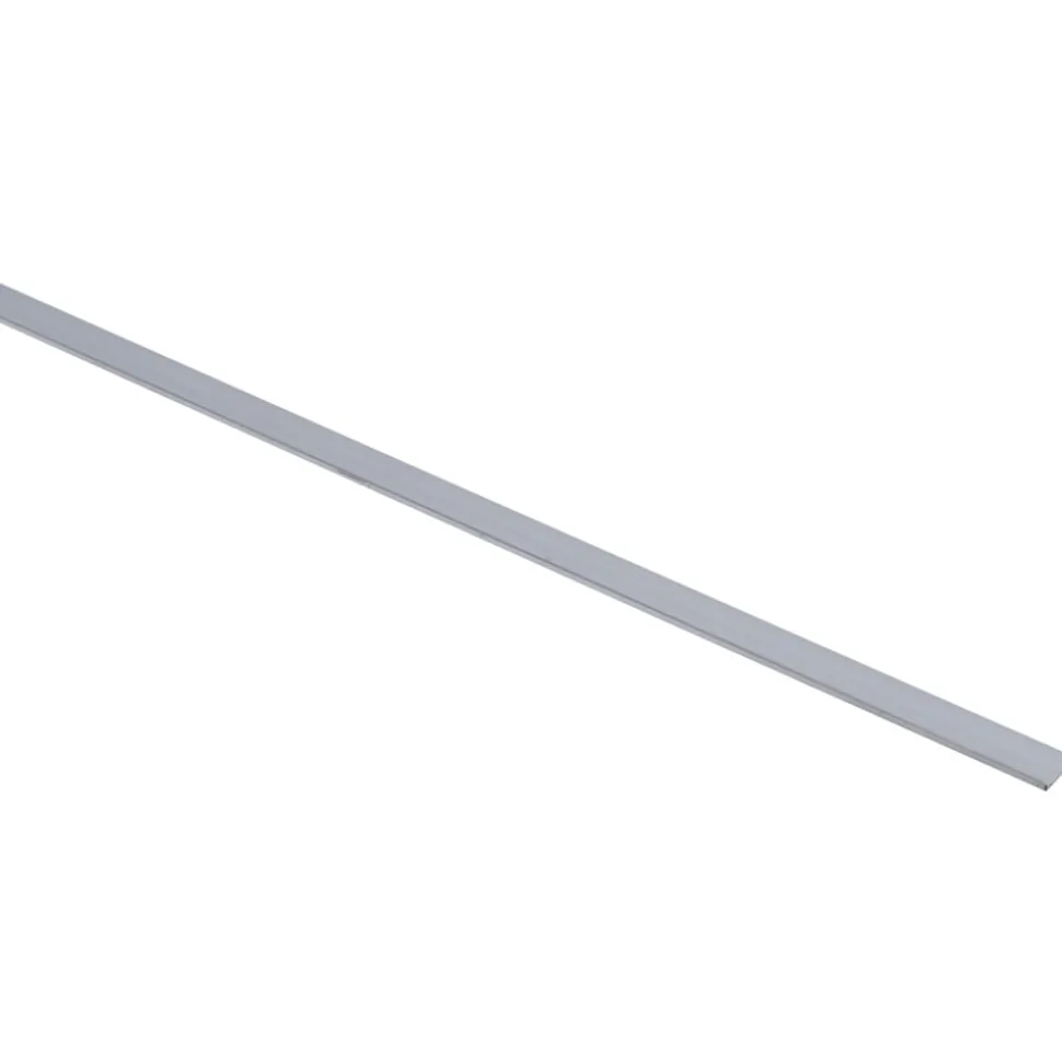 Platprofiel Aluminium Grijs