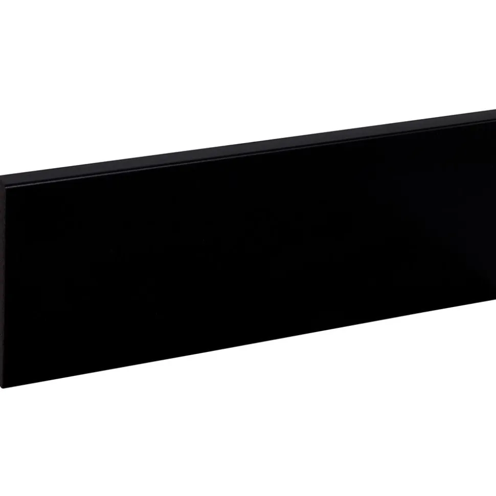 Plint MDF Zwart Gelakt Blok RAL 9005 15x119x2440mm FSC Mix 70%