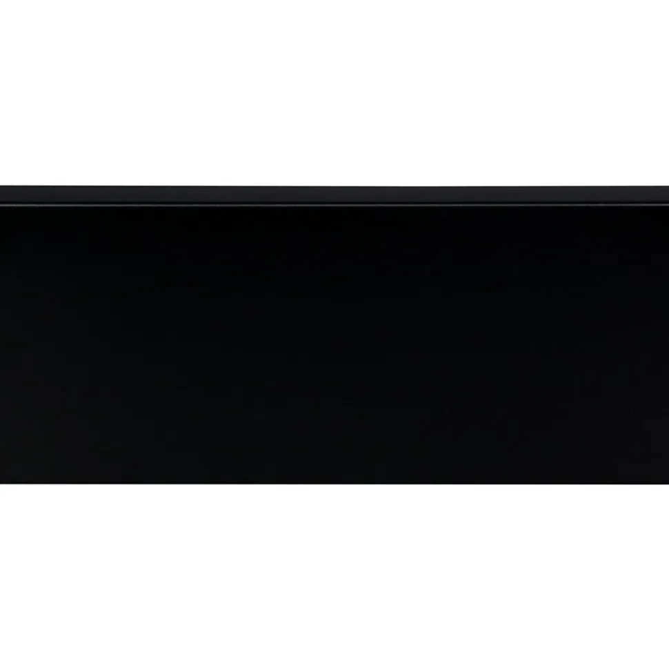 Plint MDF Zwart Gelakt Blok RAL 9005 15x119x2440mm FSC Mix 70%