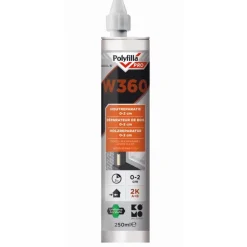Polyfilla Pro Houtreparatiepasta W360 2K 5-20mm 250ml