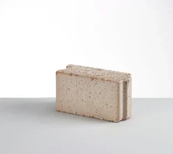 PorisoStuc Binnenmuursteen S100/140 H+D keramisch 24x10x14 cm hol en dol