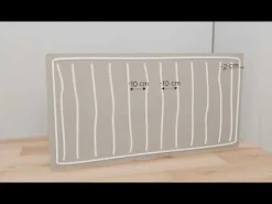 Profiel SPC Paneel Binnenhoek Wall In Zilver 4mm x 2800mm